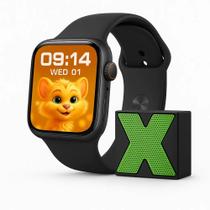 Smartwatch X11 Tela Grande 2.19 HD Chamadas Bluetooth Monitor Esportivo Sono Android iOS