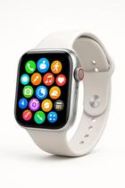 Smartwatch X7 Plus i7 Relógio Inteligente Tela 1.8 Chamadas Bluetooth Notificações WhatsApp Modo Esportivo Assistente de Voz Botão Giratório