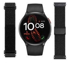 Smartwatch Xiaomi, Black Piano Haylou Solar Lite 2 A Prova d Agua Com 2 Pulseiras Extra Smartwatch Xiaomi, Black Piano Haylou Solar Lite 2 A Prova d Agua Com 2 Pulseiras Extra