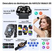 Smartwatch Xiaomi Haylou Watch S6 A Prova Dagua