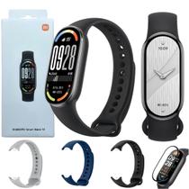 Smartwatch Xiaomi Mi band 10 c/ 2 Pulseiras e Película Smartwatch Xiaomi Mi band 10 c/ 2 Pulseiras e Película