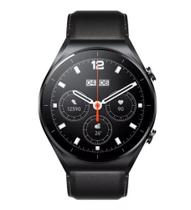 Smartwatch XiaomiWatch S1 1.43" caixa de aço inoxidável preta, pulseira preta M2112W1