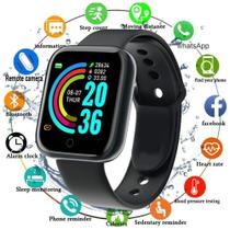 Smartwatch Y68 Digital para Homens e Mulheres, Relógios Esportivos, Relógio para Android, iOS