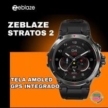 Smartwatch Zeblaze Stratos 2 Lançamento com Gps Tela Amoled