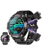 Smartwatch ZJX com Tela HD de 1,52" e Fones de Ouvido Smartwatch ZJX com Tela HD de 1,52" e Fones de Ouvido