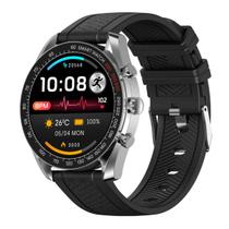 Smartwatch ZW Luxo Prova d'agua Ip67 Notificações Atende Chamada Controle de Música