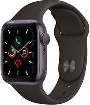 SmartwatchA P P L E Watch Series 4 caixa de alumínio cinza espacial Space Gray Black Sport Band 44mm GPS Cellular SmartwatchA P P L E Watch Series 4 caixa de alumínio cinza espacial Space Gray Black Sport Band 44mm GPS Cellular