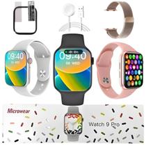 Smarwatch W29 Pro Watch 9 Microwear Original Ilha Dinamica Gps Nfc Gps Masculino Feminino Kit