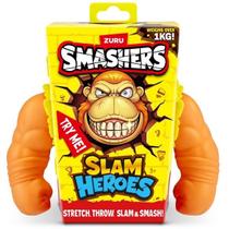 Smashers Boneco Elastico Herois Gorila Laranja FUN F0233-2