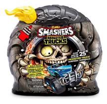 Smashers Caminhão Monster Wheels Truck C/ Som - 25 surpresas Construa. Corra e Esmague - Fun
