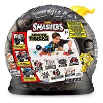 Smashers Carrinho Monster Truck Série 1 Amarelo F0128-9 Fun