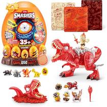 Smashers Dino Egg Hunt by ZURU, LightUp Fire Breathing Dinosaur Themed Treasure Hunt Toy, Collectable Toy for Boys and Kids TREX