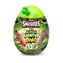 Smashers Light Up Mini Jurassic Dino Verde Medio F0128-6 - FUN
