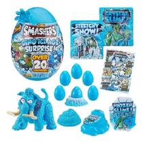 Smashers Ovo Dino Ice Age Grande Surprise - 20 Surpresas - Azul - Fun