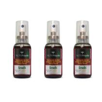 Smells kit com 3 spray mel propolis e roma 40ml Smells kit com 3 spray mel propolis e roma 40ml