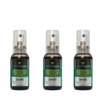 Smells kit com 3 spray mel propolis hortelã e agrião 40ml