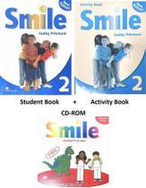 Smile 2 Pack Sb + Activity Book + Cd-rom New Edition Gabby Pritchard Editora Macmillan