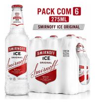 Smirnoff Ice Limao 275ml Pack 6 Unidades Vodka Bebida Pronta Refrescante Long Neck Original Sabor Citrico Gelada Smirnoff Ice Limao 275ml Pack 6 Unidades Vodka Bebida Pronta Refrescante Long Neck Original Sabor Citrico Gelada