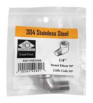 Smith Cooper Street Elbow 90 em aço inoxidável 1/4"