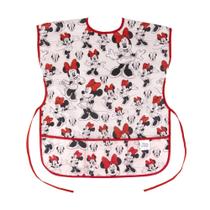 Smock Bib Bumkins Disney Minnie Mouse impermeável de 3 a 7 anos