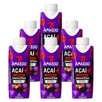 Smoothie de Açaí com Morango Amazoo 250ml 6 Undades Smoothie de Açaí com Morango Amazoo 250ml 6 Undades