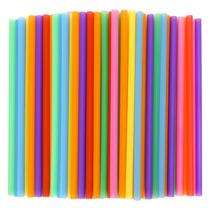 Smoothie Straws TOMNK, pacote com 120, plástico descartável de 26 cm