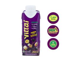 Smoothie Vittaí Açaí Sabor Banana 250ml Sem lactose, Sem glúten e 0 açúcar