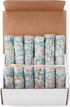 Smudge Sticks Blue River Sage White Sage, pacote com 12