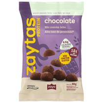 Snack Assado Chocolate Zaytas Protein Pacote 35g -