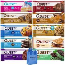 Snack Bar NOSH PACK Barras de Proteína Quest Variedade 10 Unidades Snack Bar NOSH PACK Barras de Proteína Quest Variedade 10 Unidades