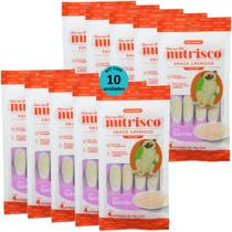 Snack cremoso nutrisco cães 14g salmão com 4 un - kit com 10 Snack cremoso nutrisco cães 14g salmão com 4 un - kit com 10