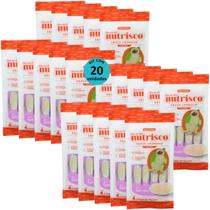 Snack cremoso nutrisco cães 14g salmão com 4 un - kit com 20 Snack cremoso nutrisco cães 14g salmão com 4 un - kit com 20