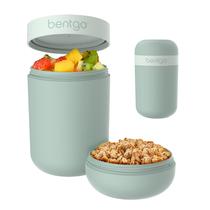 Snack Cup Bentgo reutilizável à prova de vazamentos, lavável na máquina de lavar louça 480 ml
