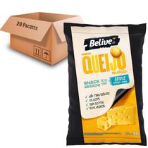 Snack De Arroz Sem Gluten Queijo Suiço Belive 35G (20 Und)