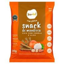 Snack De Mandioca Chia Com Cebola E Alho Sem Glúten Orgânico You-Ka! 30 g