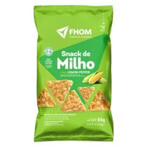 Snack de Milho Sabor Lemon Pepper 55g Snack de Milho Sabor Lemon Pepper 55g