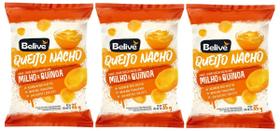 Snack De Milho Sem Gluten Queijo Nacho Belive 35g KIT C/3 UN