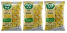 Snack De Soja Good Soy Sabor Queijo 25g KIT C/3 UN