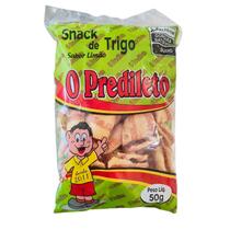 Snack de trigo sabor limão 50g o predileto