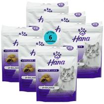 Snack hana healthy life ph balance para gatos adultos 60g kit com 6 Snack hana healthy life ph balance para gatos adultos 60g kit com 6