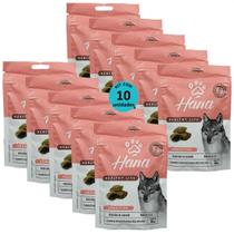 Snack hana healthy life sensitive cães adultos 65g kit com 10 Snack hana healthy life sensitive cães adultos 65g kit com 10