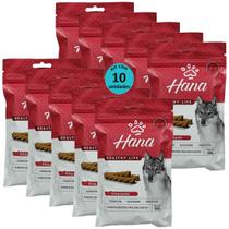 Snack hana healthy life vitajoint cães adultos 100g kit com 10 Snack hana healthy life vitajoint cães adultos 100g kit com 10