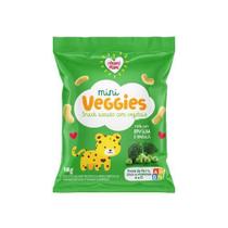 Snack Infantil Mini Veggies Ervilha e Brócolis 18g - Nhami Mami