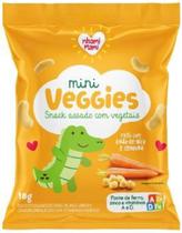Snack Infantil Mini Veggies Grão de Bico e Cenoura 18g Snack Infantil Mini Veggies Grão de Bico e Cenoura 18g