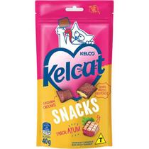Snack Kelcat Para Gatos Adultos e Filhotes Sabor Atum 40g Snack Kelcat Para Gatos Adultos e Filhotes Sabor Atum 40g