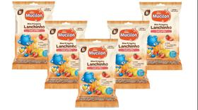Snack Meu Primeiro Lanchinho Mucilon Laranja e Banana contendo 5 unidades de 35g cada