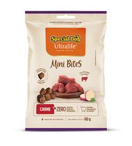 Snack mini bites sabor carne Special dog 400g