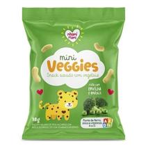 Snack Mini Veggies Ervilha E Brócolis Sem Glúten Nhami Mami 18 g