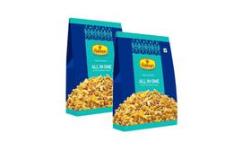 Snack Mix Haldiram's Nagpur, tudo em um pacote de 2 Snack Mix Haldiram's Nagpur, tudo em um pacote de 2