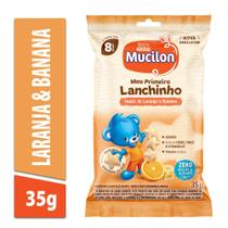 Snack Mucilon Laranja e Banana 35g Snack Mucilon Laranja e Banana 35g